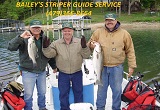 Striper fishing guide service